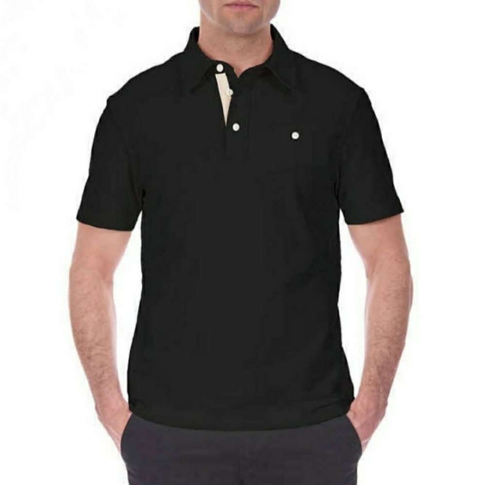 Jachs NY Men's Polo sz M Black